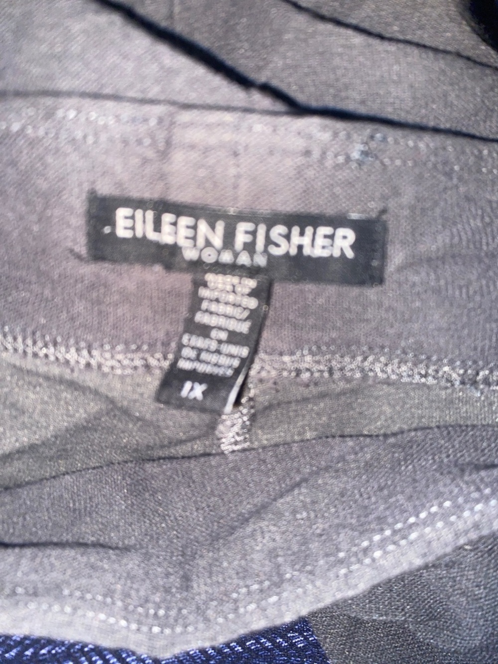 Eileen Fisher XL Washable Stretch Crepe Ankle Pant